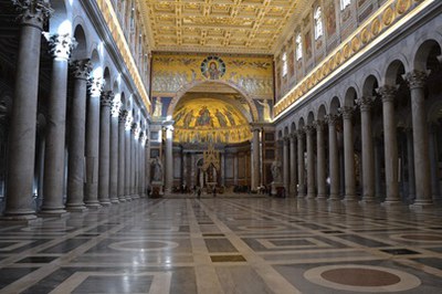 Le pietre ornamentali della Basilica di San Paolo Fuori le Mura Le pietre ornamentali della Basilica di San Paolo Fuori le Mura